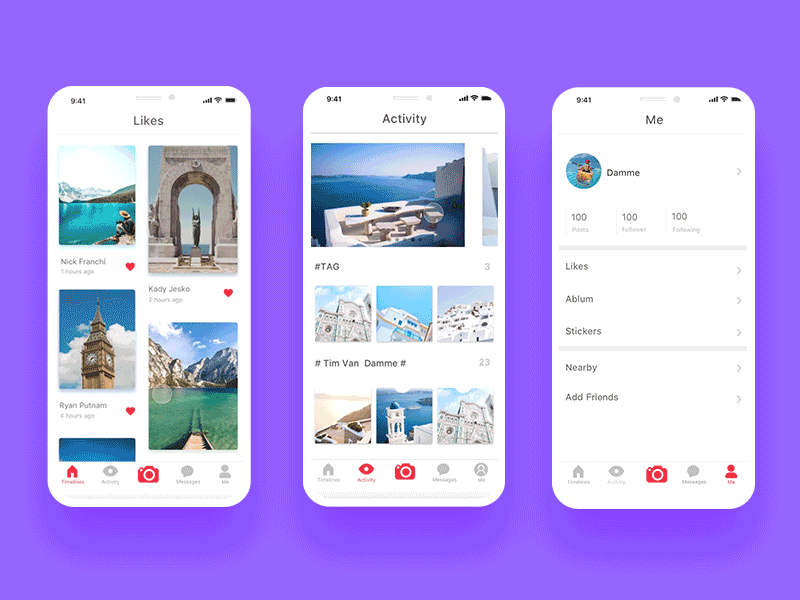 ＃Dribbble Style＃第二弹GIF（图ZOTUyMDg5Njg=） - APP界面 - 站酷设计师JOnes大伟原创素材 - 站酷ZCOOL