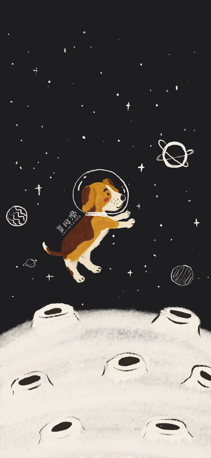 谁会不喜欢可爱的手绘风格手机壁纸