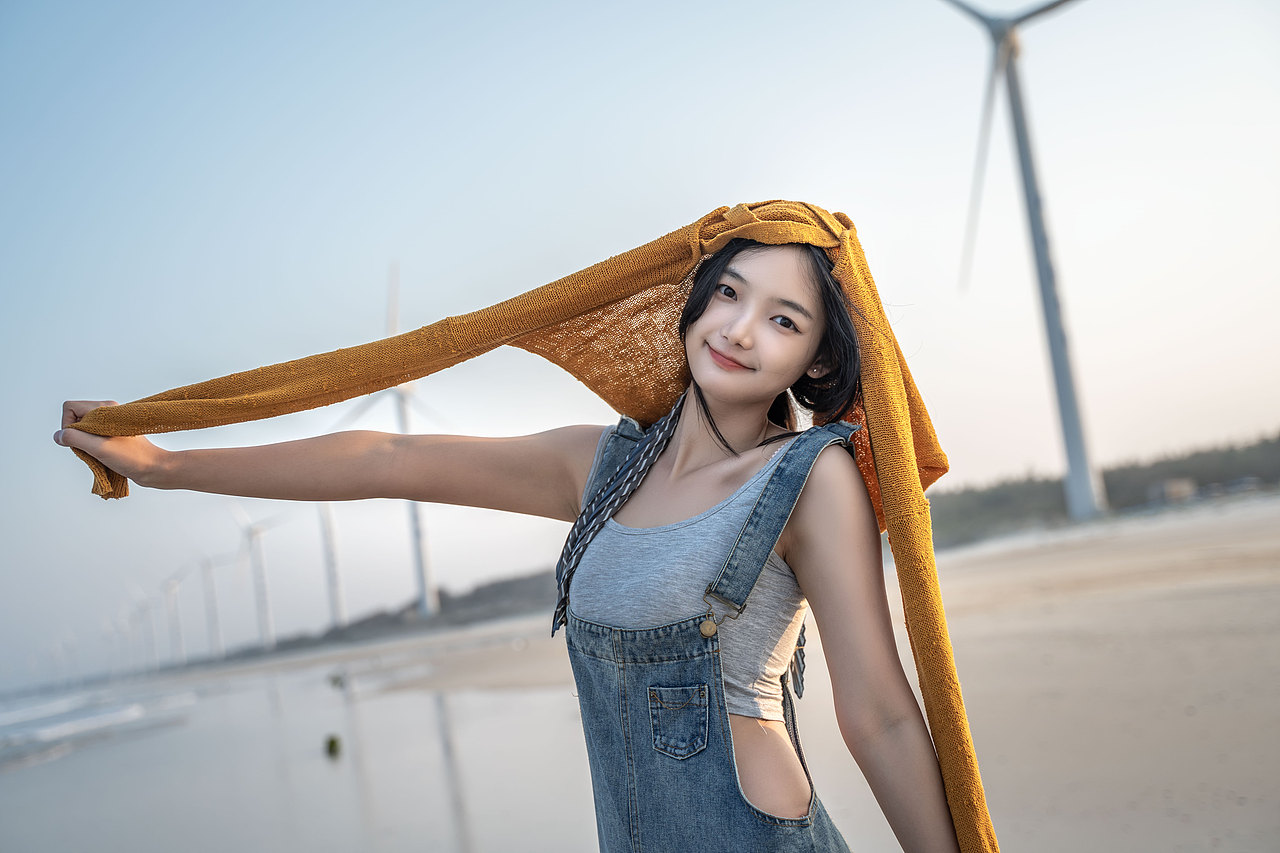 风车海岸（图ZMjUxOTI1MzYw） - 人像摄影 - 站酷设计师FUN7芳柒原创素材 - 站酷ZCOOL
