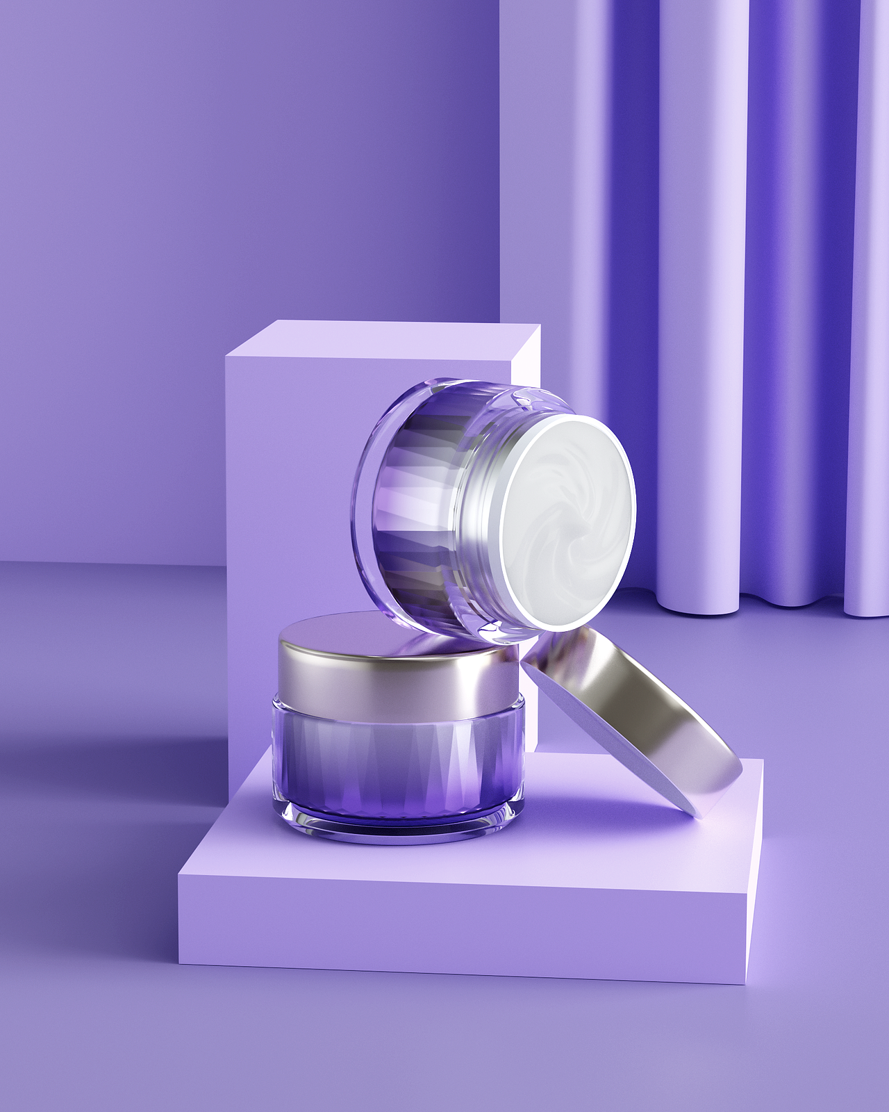 护肤类及建模渲染