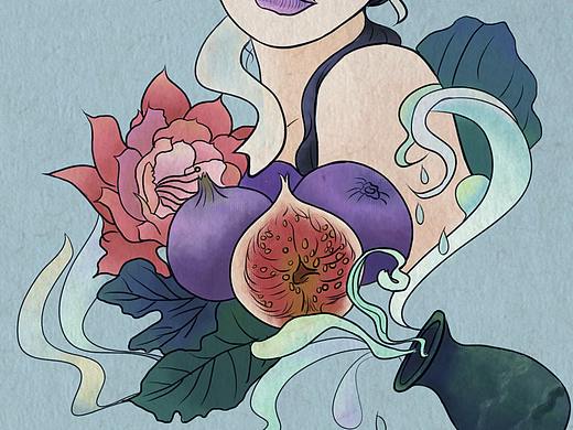 食品包装插画
