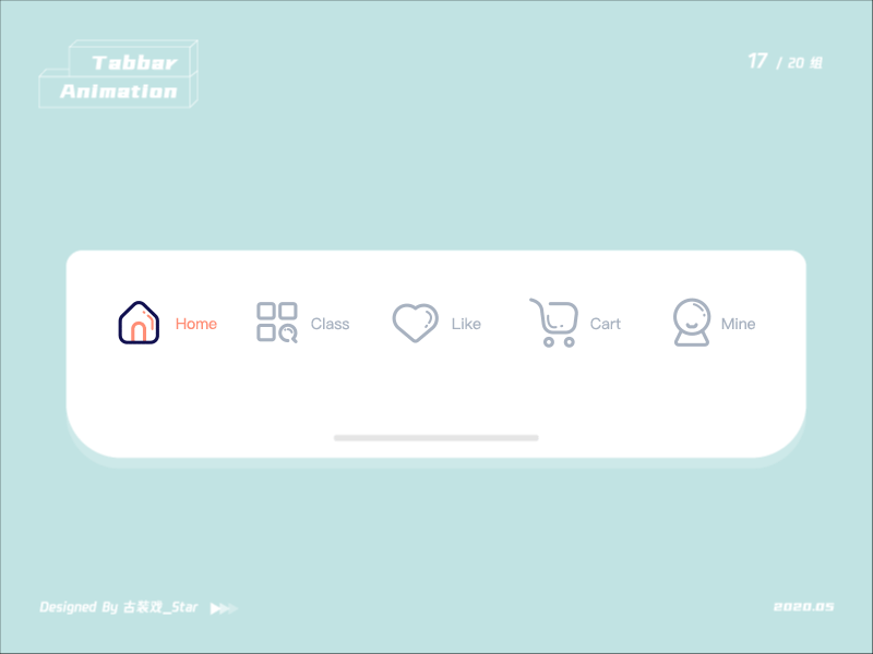 「Tabbar动效合集」100+Tabbar图标(图ZMjA3NDc0ODg0) - 动效设计 - 站酷设计师昭星Neil原创素材 - 站酷ZCOOL