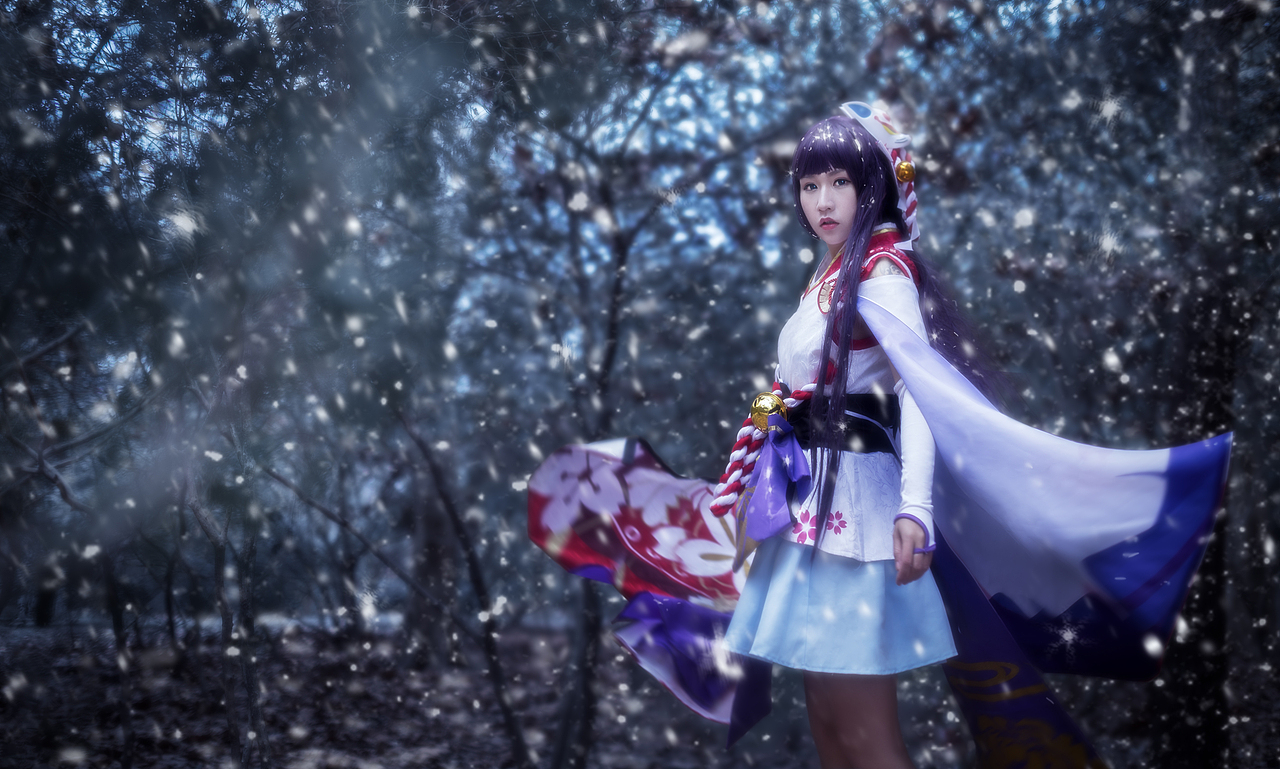 阴阳师雪女cos kitty版（图ZNzEzNDQwNTI=） - 人像摄影 - 站酷设计师muyanfei原创素材 - 站酷ZCOOL