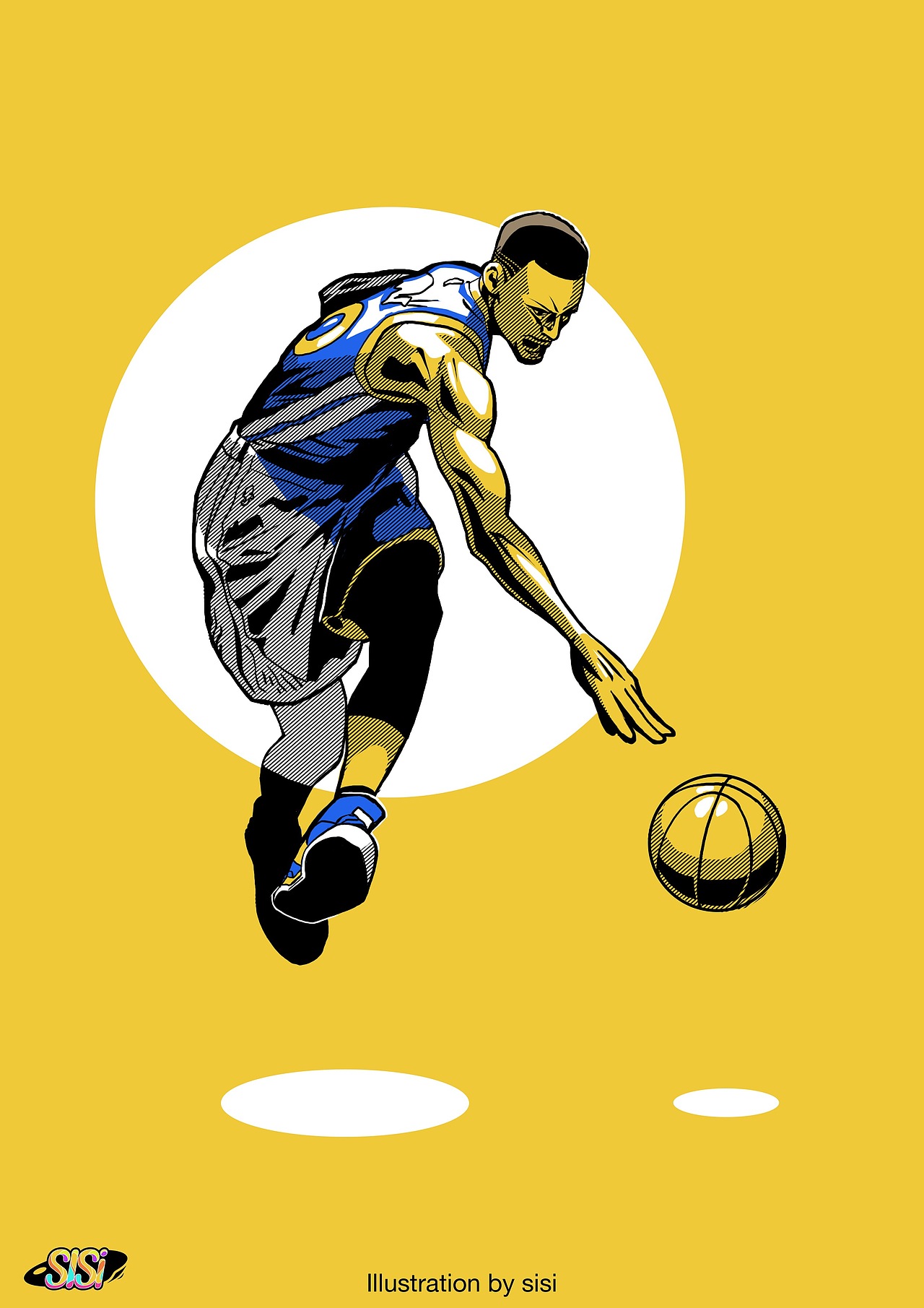 Stephen Curry（图ZNDI4OTU3MjQ=） - 创作习作 - 站酷设计师xsm1989819原创素材 - 站酷ZCOOL