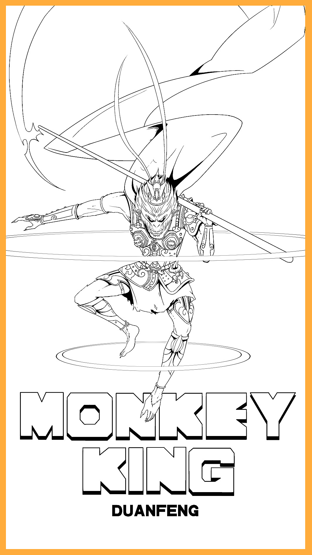 孙悟空~··（图ZNDM4NDEzMTI=） - 商业插画 - 站酷设计师我的金箍棒呢原创素材 - 站酷ZCOOL