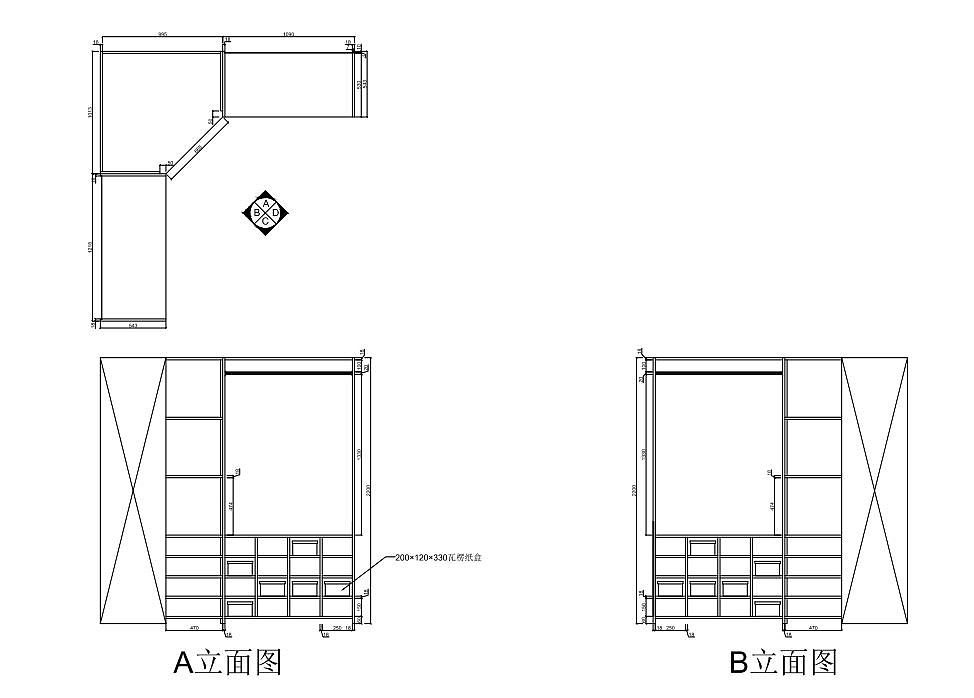 板式家具设计一组