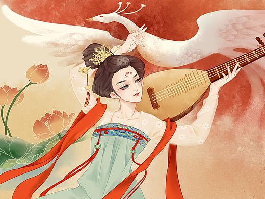 琵琶曲古风人物