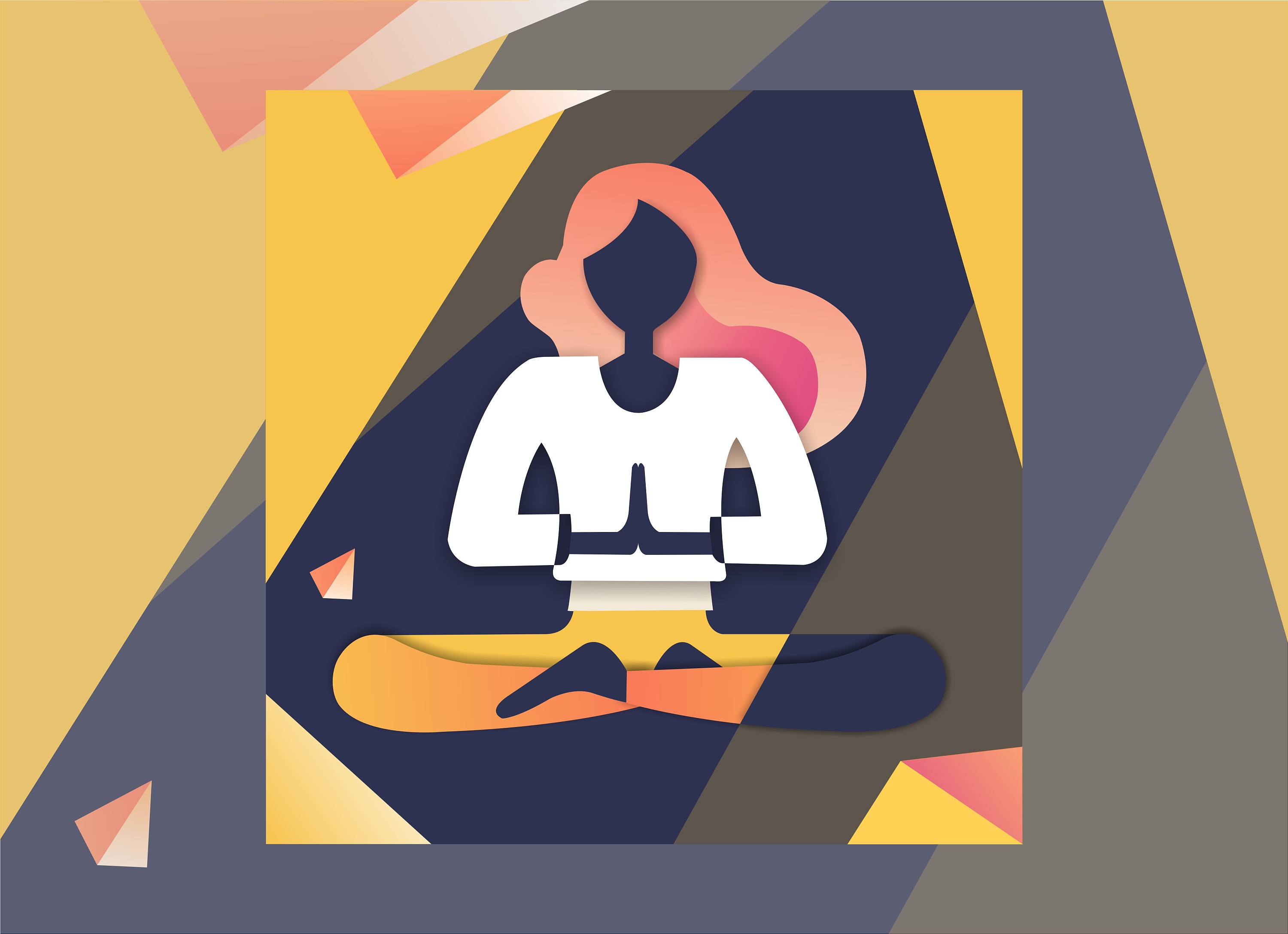 运动小插画设计