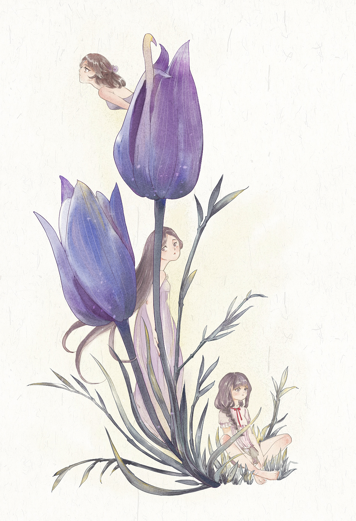 植物（图ZMTEwOTM1Njk2） - 艺术插画 - 站酷设计师阿宝音原创素材 - 站酷ZCOOL