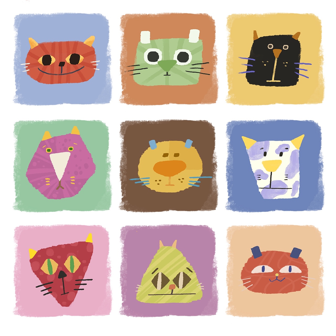 都是貓貓?。▓DZMjYzNjY1NTA4） - 創(chuàng)作習(xí)作 - 站酷設(shè)計師豆小嘟原創(chuàng)素材 - 站酷ZCOOL