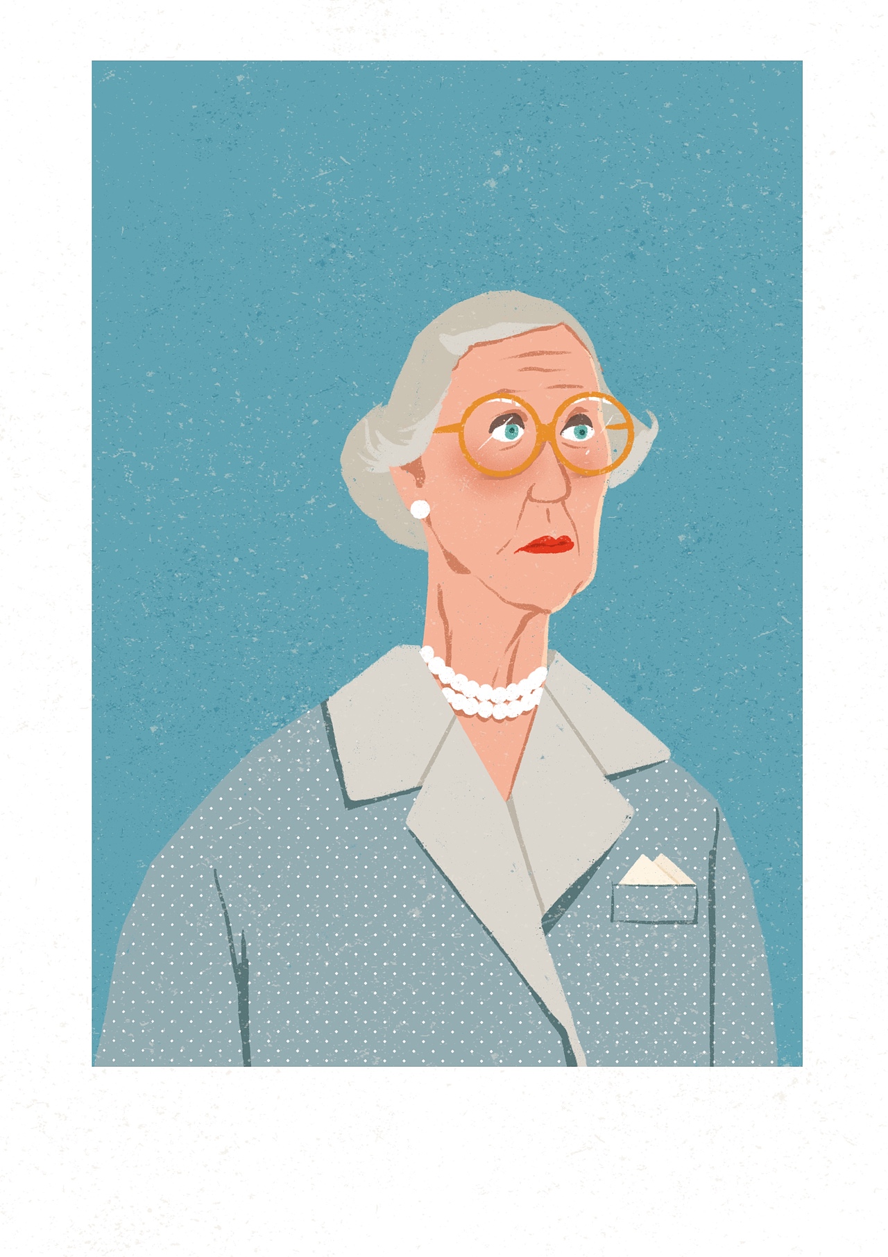 不画线稿|procreate人物插画1