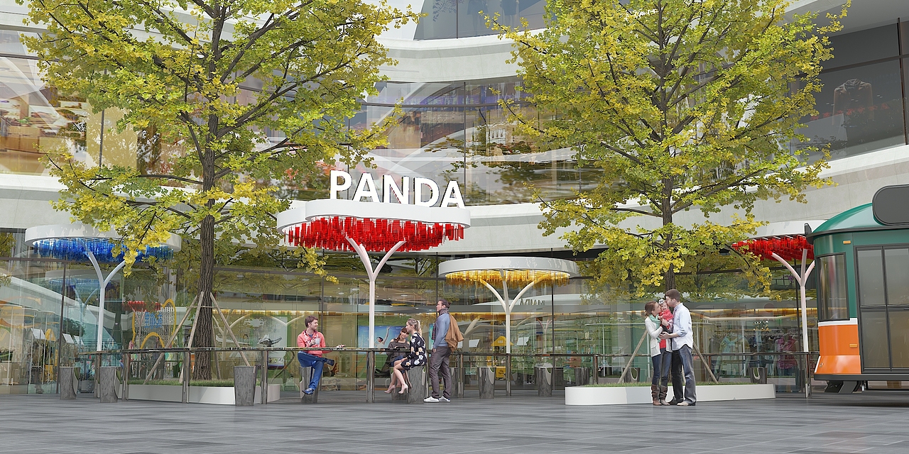 成都融創(chuàng)文旅城 | 熊貓里 | 歡樂蜀光（圖ZMjc5NTcwMDUy） - 商業(yè)空間設(shè)計 - 站酷設(shè)計師Y一Kevin原創(chuàng)素材 - 站酷ZCOOL