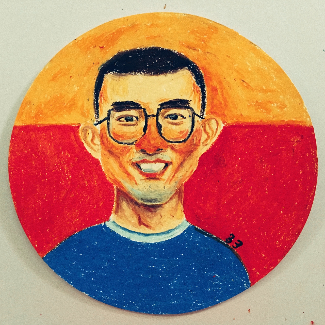 近期的一些油画棒作品（图ZNjUyNDYzNDA=） - 绘画 - 站酷设计师我是33原创素材 - 站酷ZCOOL
