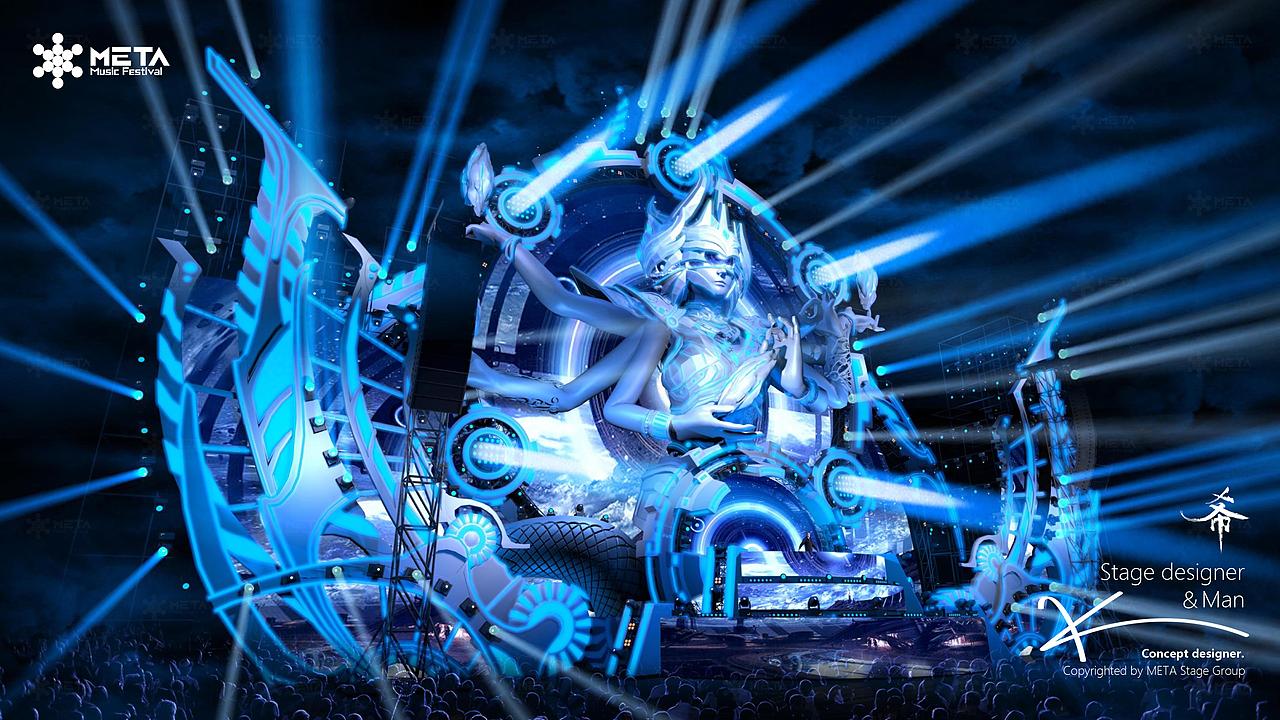 META WINTER舞美设计