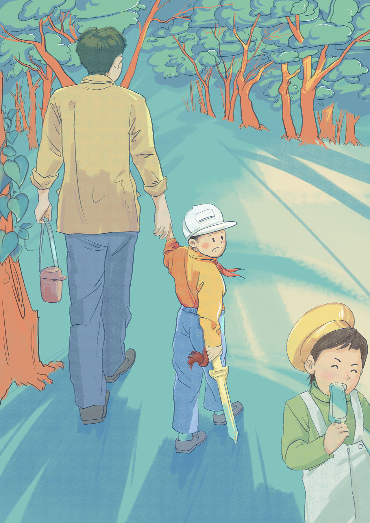 老张&小张 手绘日常（图ZMjc1MjIxMjQ4） - 创作习作 - 站酷设计师家有小强原创素材 - 站酷ZCOOL