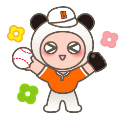 微信表情之打棒球的圆仔