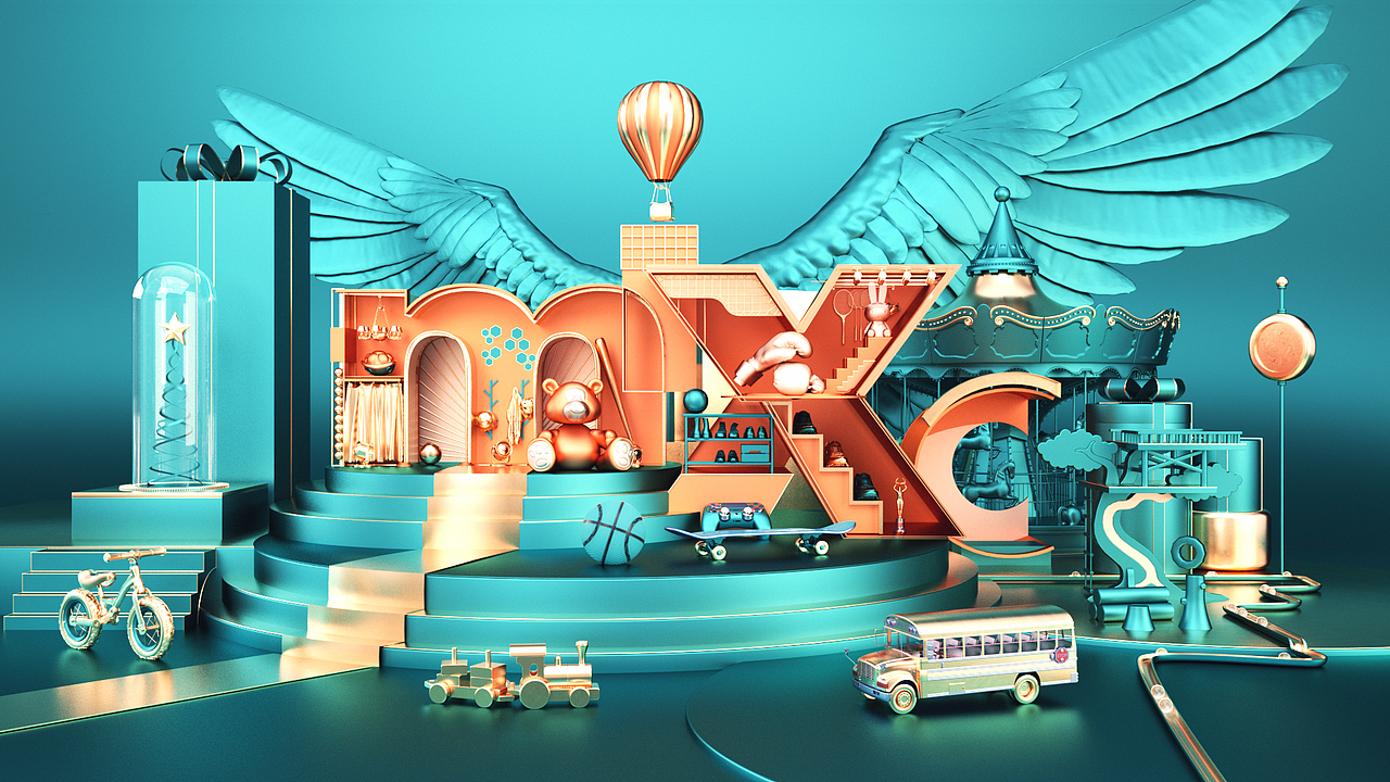 Houdini+C4D-2019ShowReel