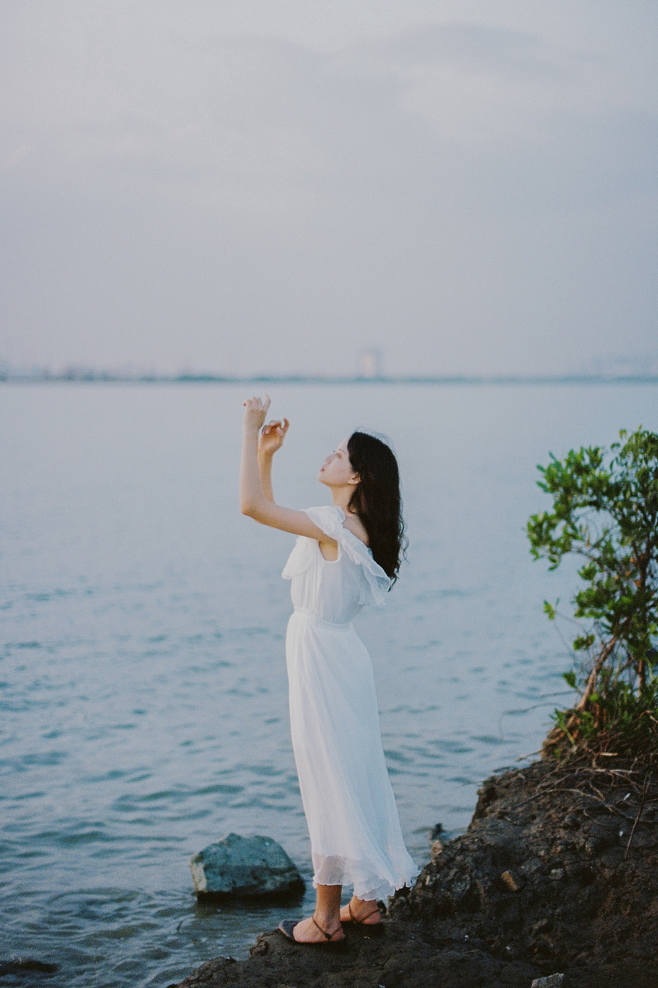 遇见夕阳的路上「深圳写真约拍」