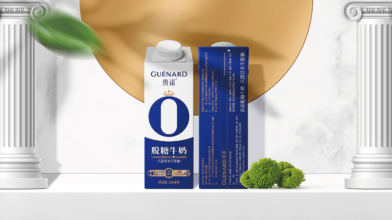 贵诺-牛奶品牌包装设计全案（图ZMjk2MDkzMjQw） - 品牌 - 站酷设计师疯狂的铅笔头原创素材 - 站酷ZCOOL