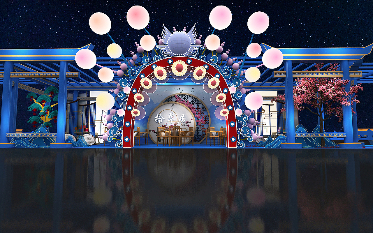 国潮小品（图ZMjM4MDYwODI0） - 其他三维 - 站酷设计师威鹏设计原创素材 - 站酷ZCOOL