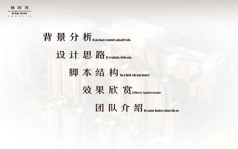 橡树湾地产Ipad电子楼书界面设计