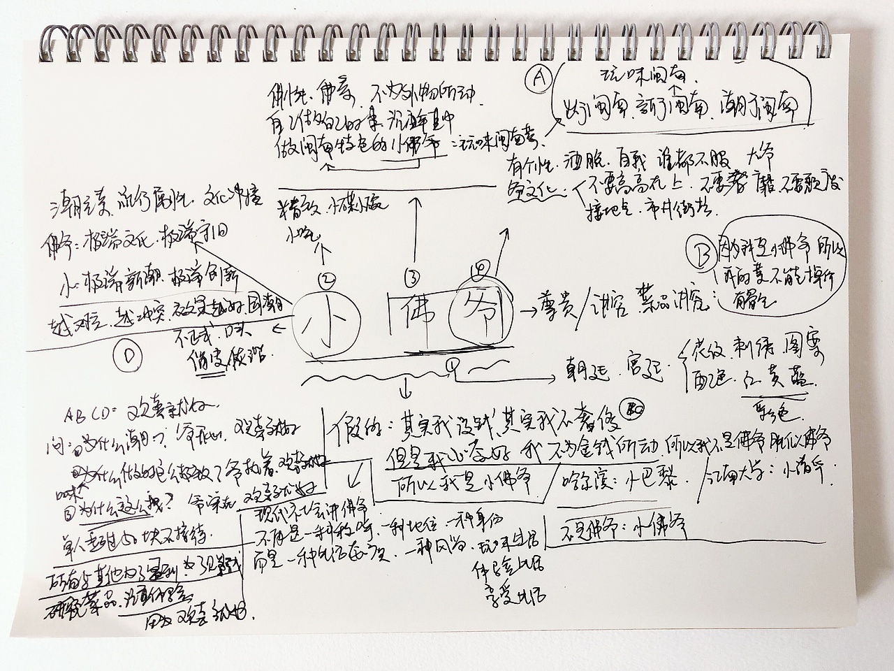 欢喜就好/小佛爷沙茶面品牌插画