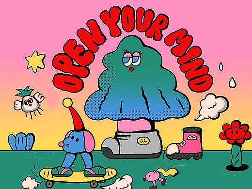 最近插画合集更新（个人主页-ZNTg1NzM5MjQ=） - 商业插画 - 站酷设计师木可子插画原创素材 - 站酷ZCOOL