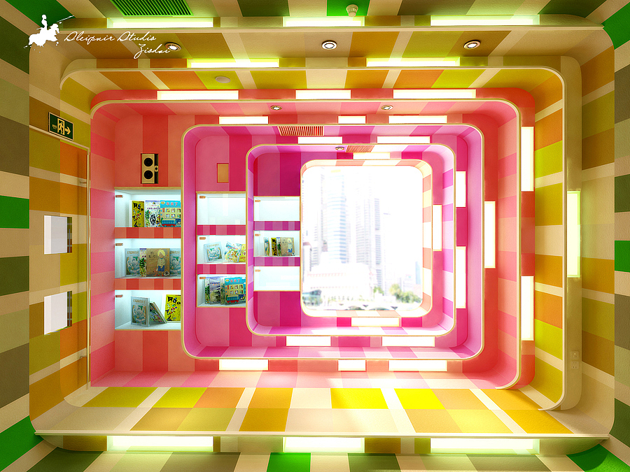 interior perspective ---2009~2013---public space