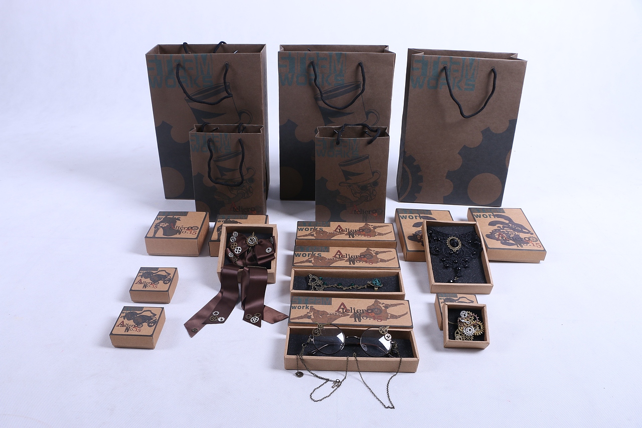 Atelier no.15蒸汽朋克饰品包装（图ZODIxMjYyMTI=） - 包装 - 站酷设计师ARania原创素材 - 站酷ZCOOL