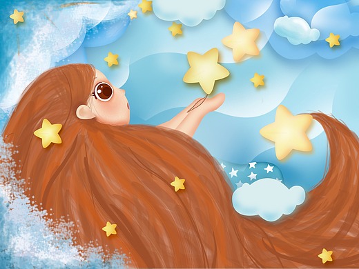 女孩梦想里的星星