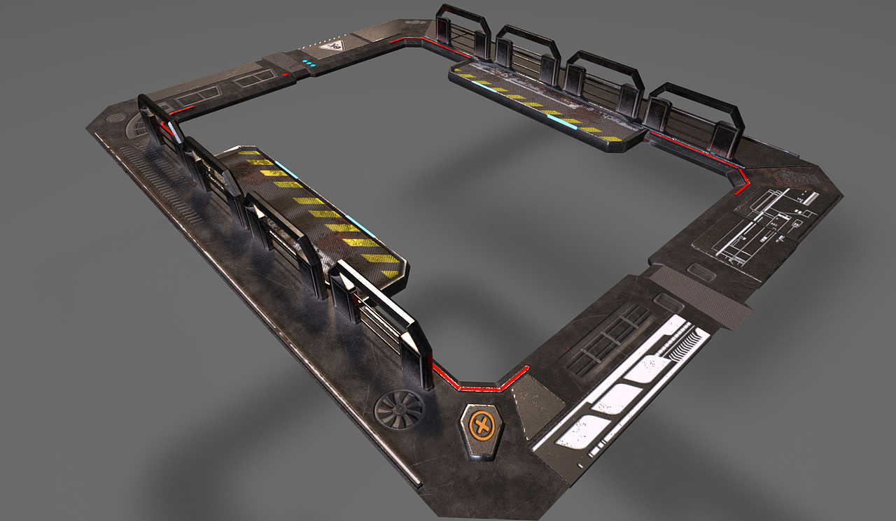 地下入口|三维|机械/交通|鳄鱼还能看见_原创作品-站酷(zcool)