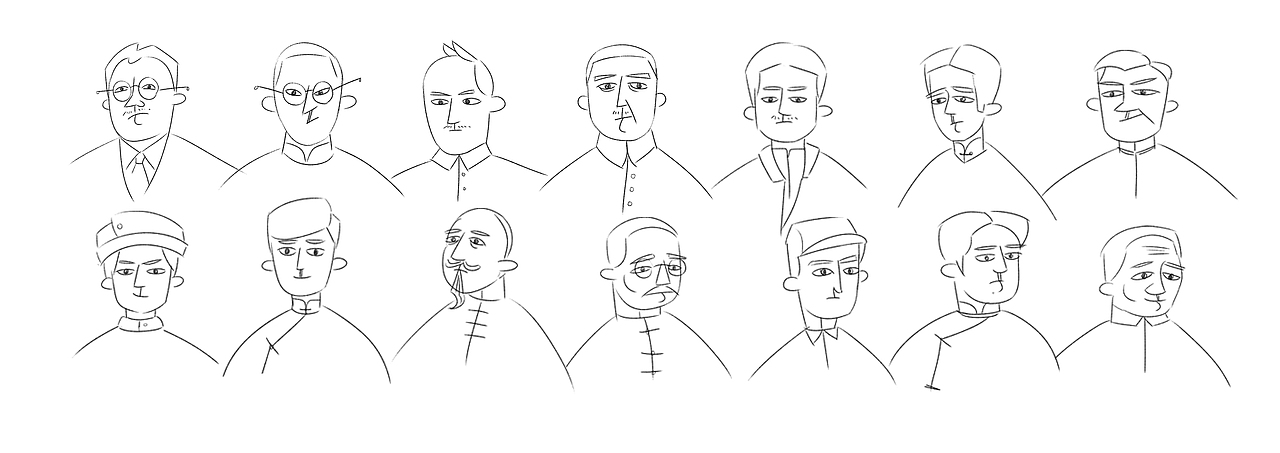 【宝藏】人物线稿笔记