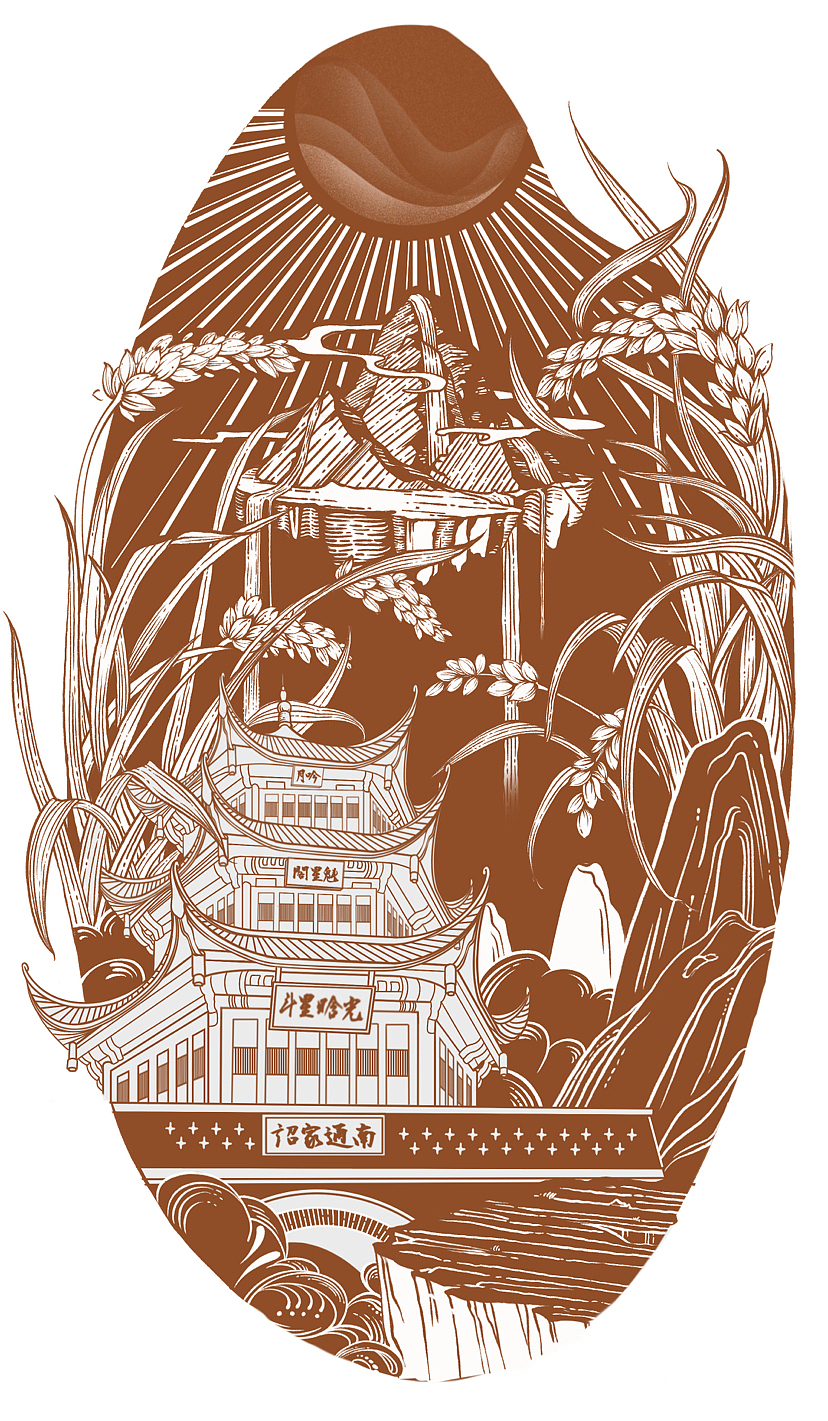 “德昌香稻”——千年稻作文化（图ZMzIyOTY2MDI4） - 海报 - 站酷设计师栩瑞原创素材 - 站酷ZCOOL