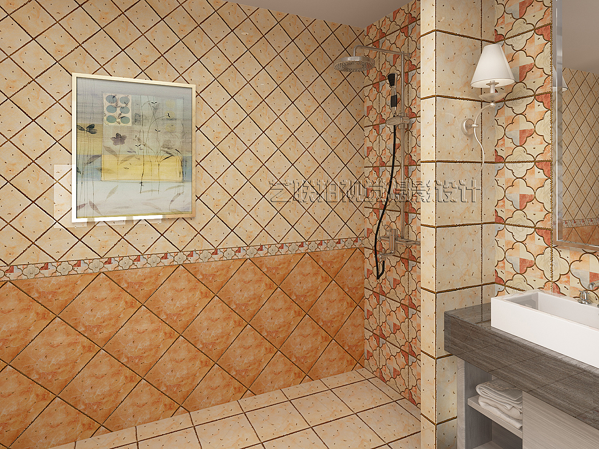 佛山瓷砖拍摄---抛晶砖效果图