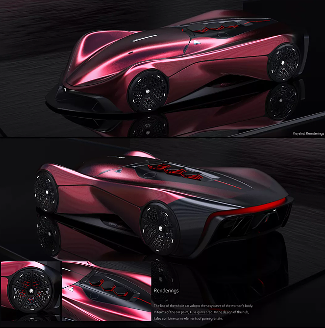 超炫酷的汽车模型分享