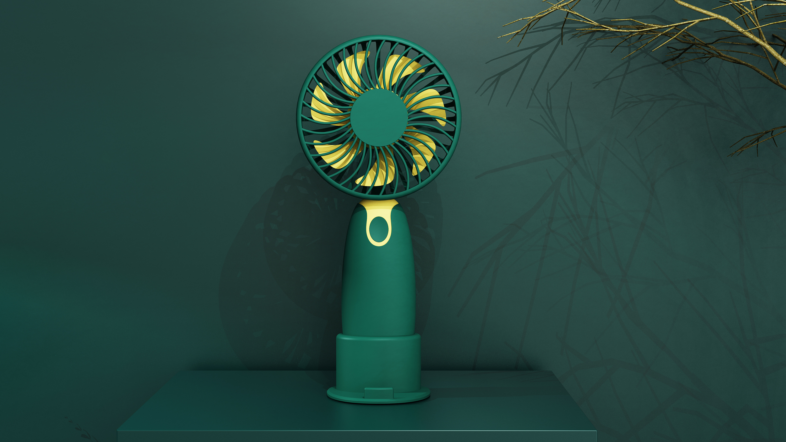 手持风扇外观设计