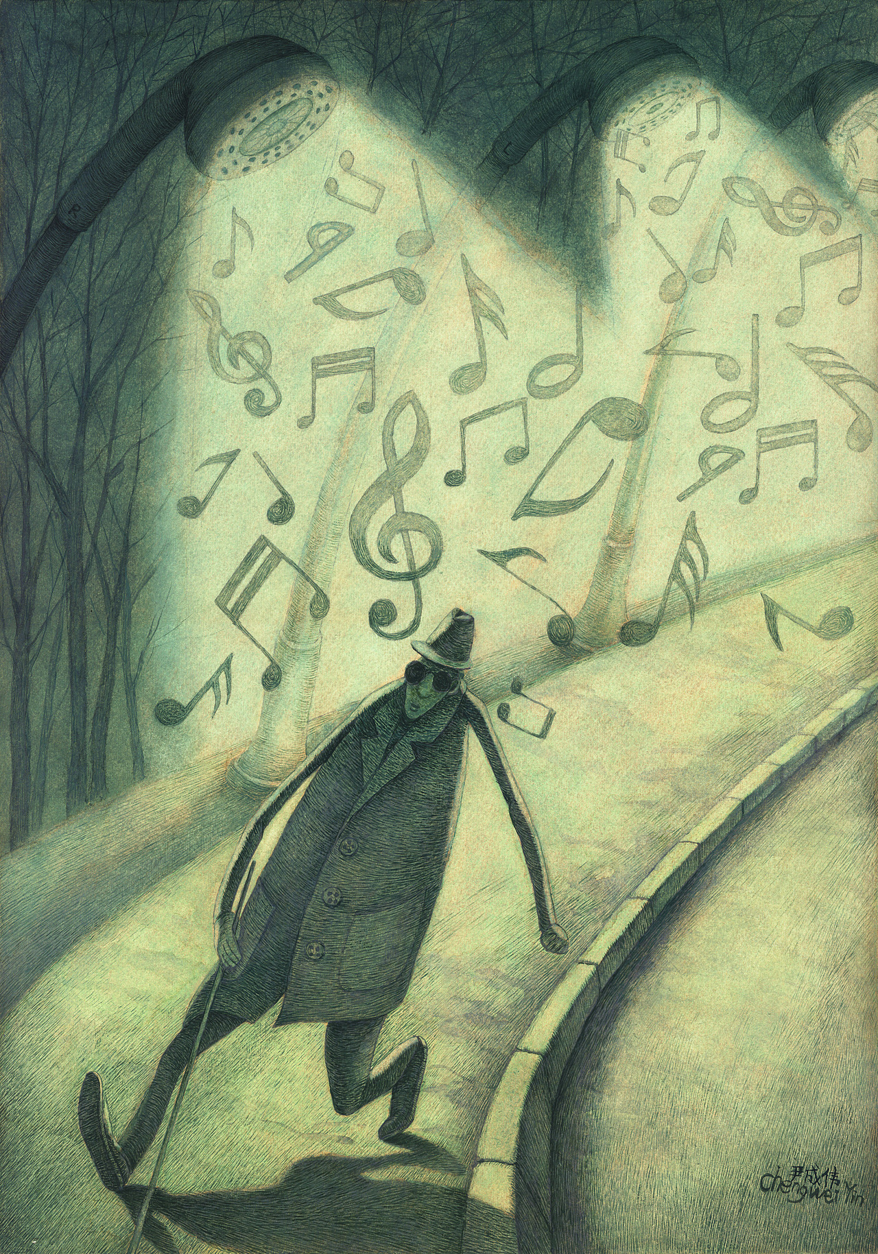 画里有话（一）（图ZMTMwNTA4NTg4） - 绘本 - 站酷设计师尹成伟的艺术故事原创素材 - 站酷ZCOOL