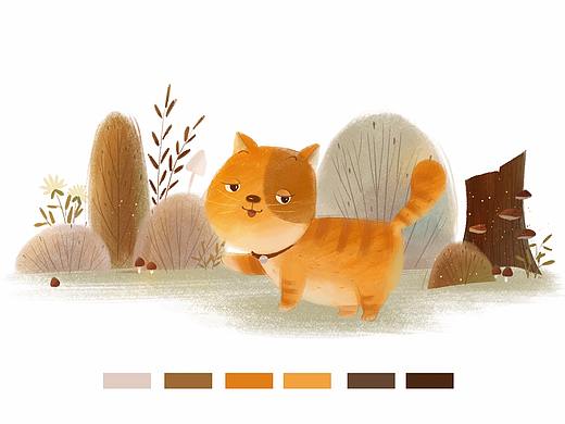 小猫（个人主页-ZMzUwNjQxNTI=） - 儿童插画 - 站酷设计师墨豆33原创素材 - 站酷ZCOOL