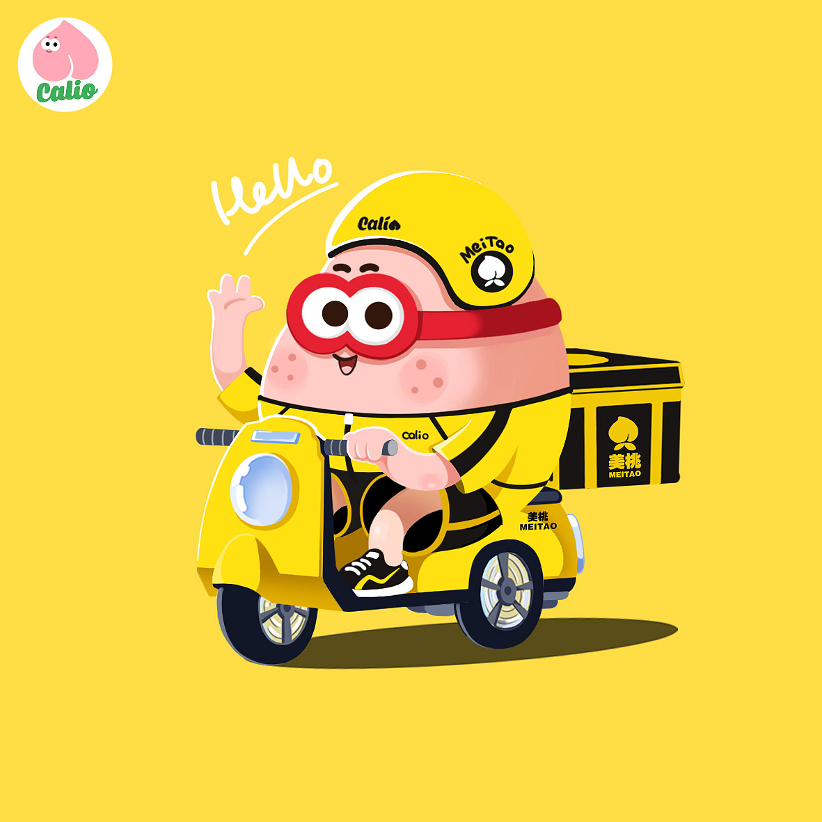 PeachCalio | 屁桃卡里奥（图ZMjUxODUyMDYw） - IP形象 - 站酷设计师佐拉Zola原创素材 - 站酷ZCOOL