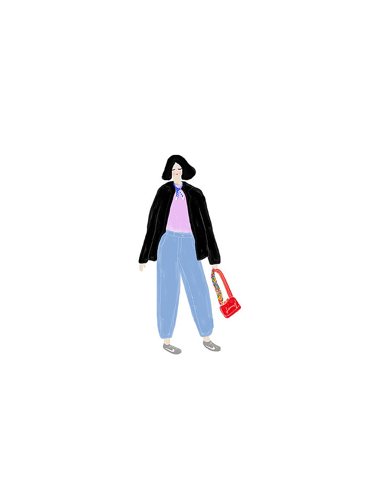 4月的画（图ZNzg0NjA5MjQ=） - 艺术插画 - 站酷设计师lanxiaolan原创素材 - 站酷ZCOOL