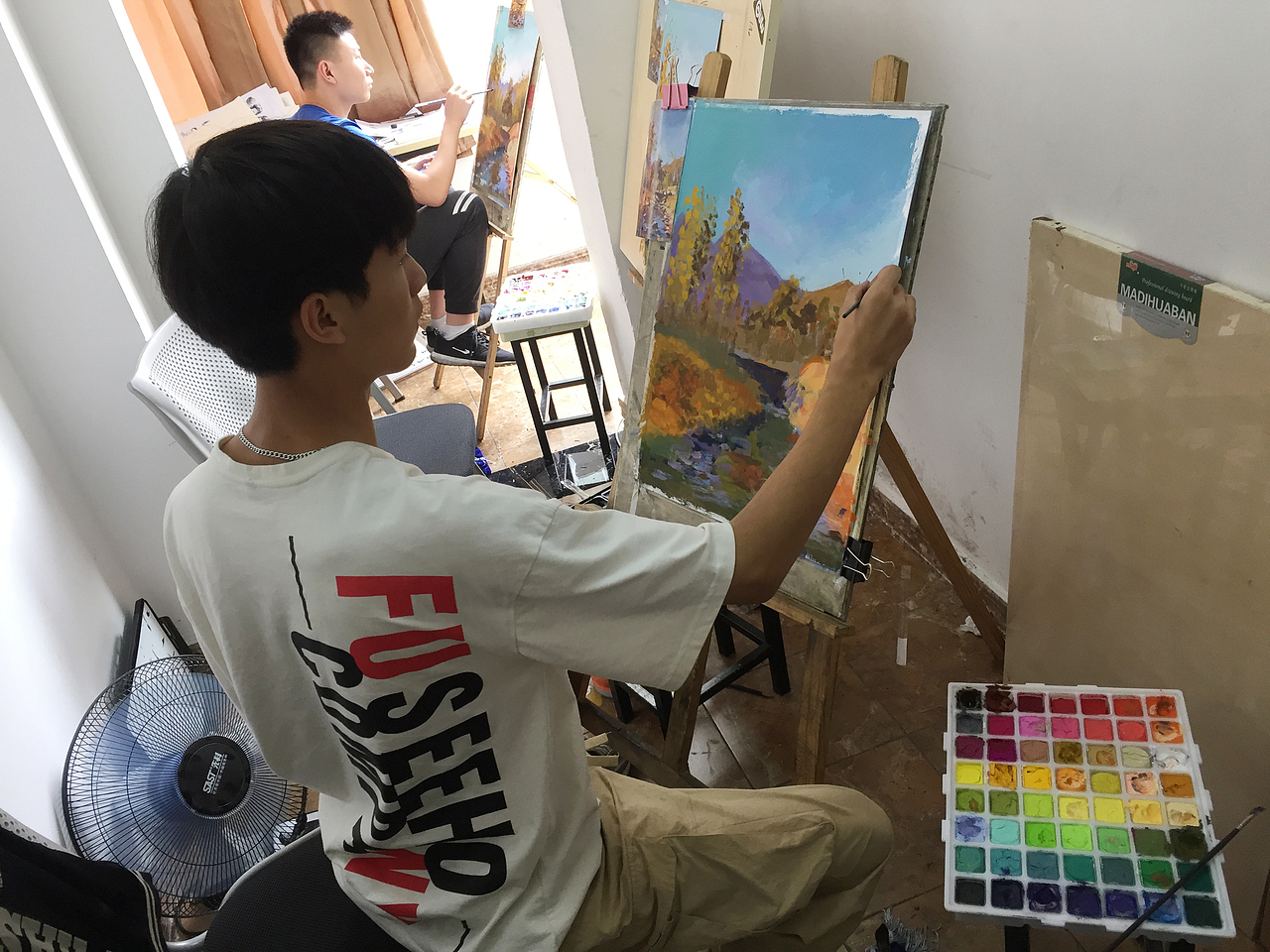 和学生的日常（图ZMTIzNDM2MDA0） - 其他 - 站酷设计师素描速写洁澍原创素材 - 站酷ZCOOL