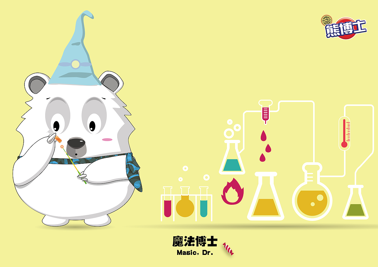 I'm Dr.Bear（图ZNzU3NTg3NjQ=） - IP形象 - 站酷设计师IBobooI原创素材 - 站酷ZCOOL