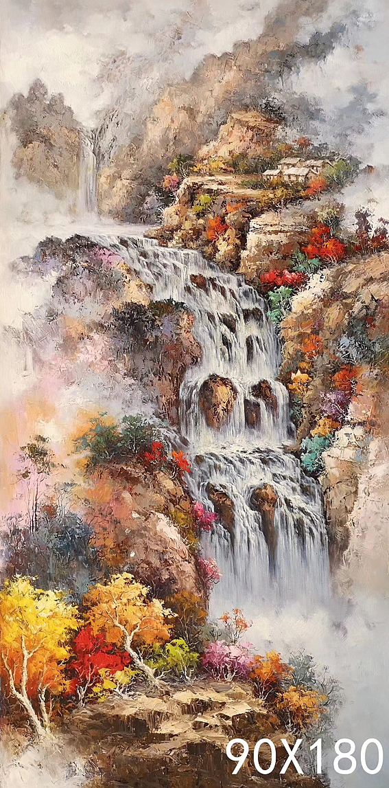 精品山水风景油画