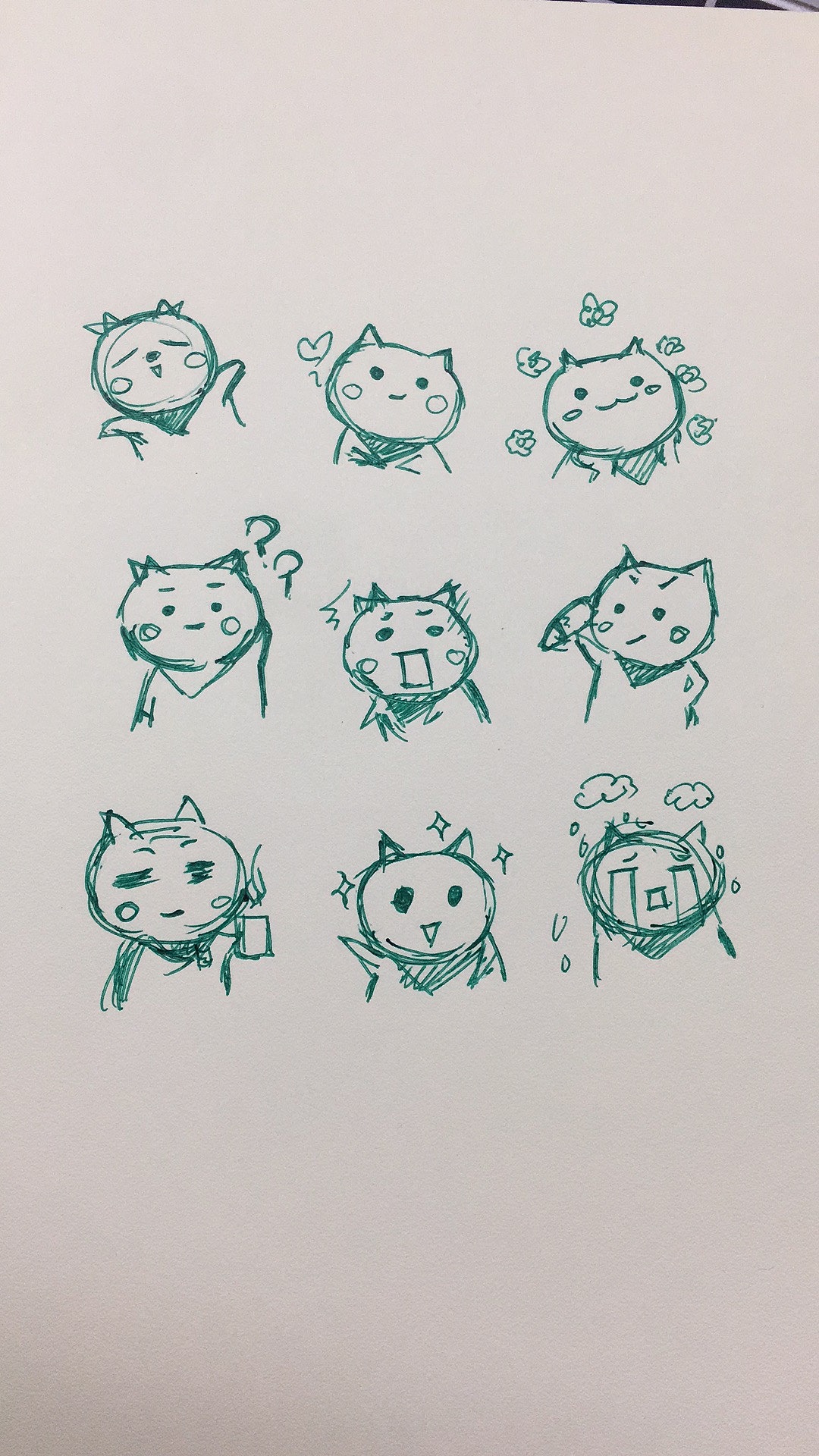 《琥珀猫》[表情]（图ZMTQyODU4ODQ0） - 网络表情 - 站酷设计师三只羊咩咩原创素材 - 站酷ZCOOL