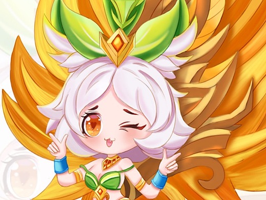 王者荣耀q版王昭君