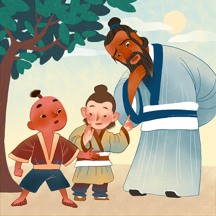 两小儿辩日 br> br>