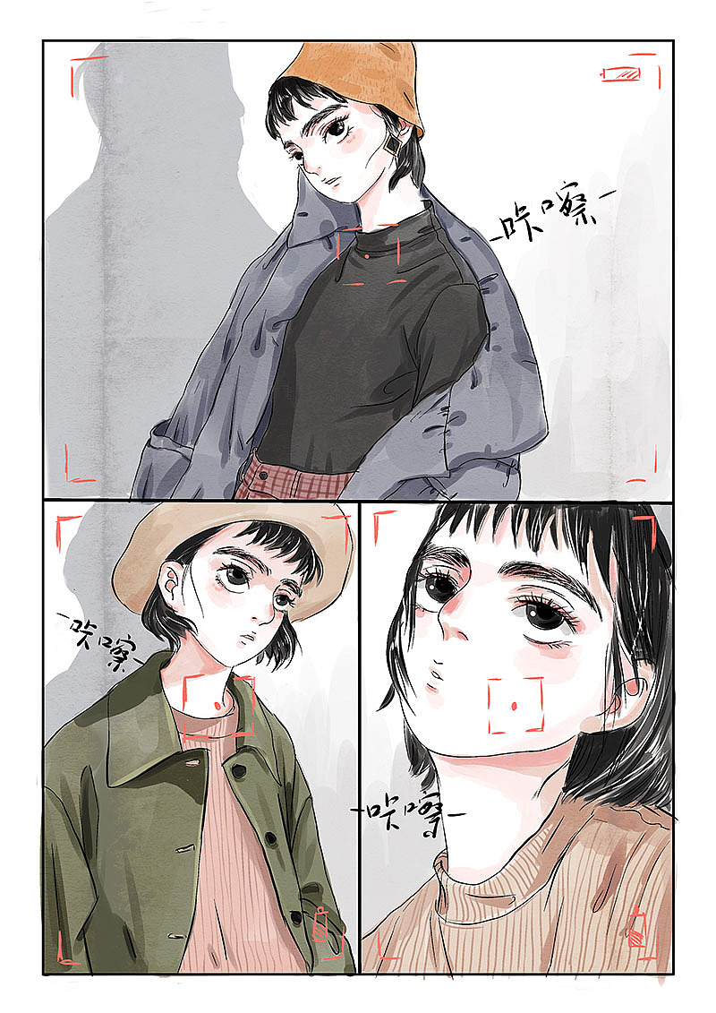 我和你不在一起（图ZMTE2NTI2ODI0） - 中/长篇漫画 - 站酷设计师弗朗机安娜索隆原创素材 - 站酷ZCOOL