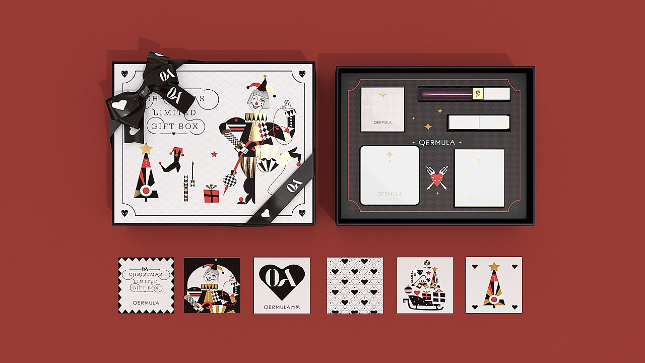 《QERMULA 木旯》圣诞限量小丑系列（图ZMTAwMzU3NDgw） - 包装 - 站酷设计师你好大海品牌设计原创素材 - 站酷ZCOOL