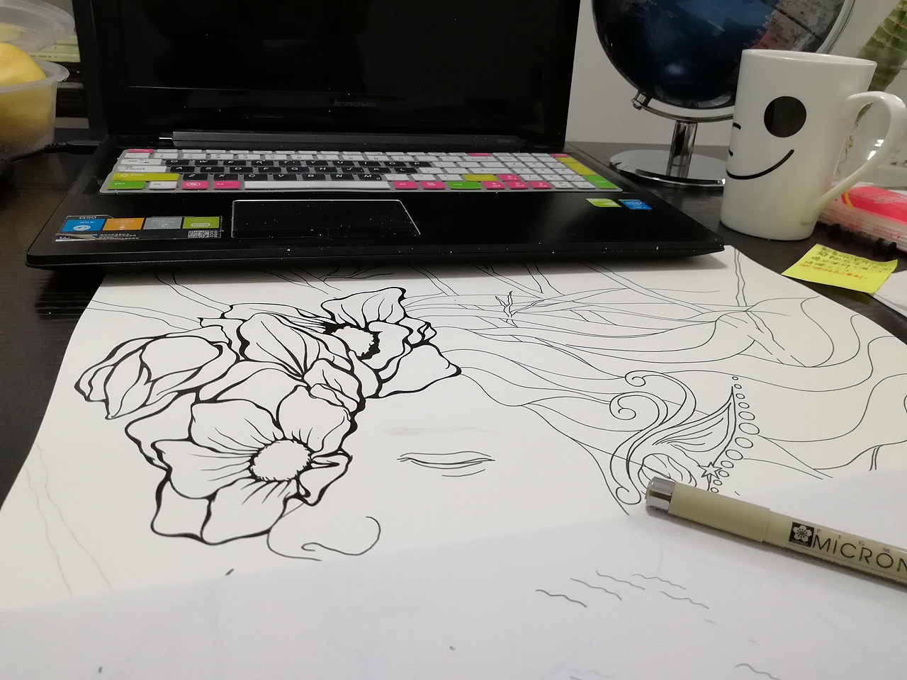 插画《深·林》请走慢一点,等一等灵魂♥