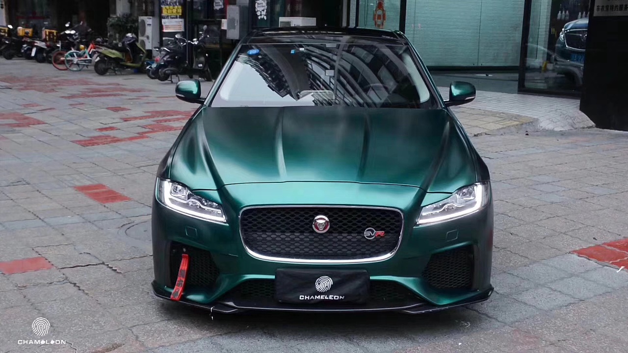 捷豹xf xfl 改装升级svr大包围 前杠 前唇 侧裙 后杠